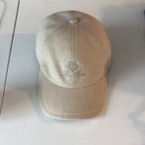 Loro Piana Beige Baseball Cap